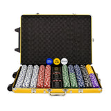 Golden Pokerset 1000 chips + Rolkoffer